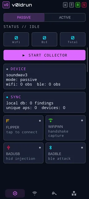 v0idrun on a phone, screenshot 2 of 6.